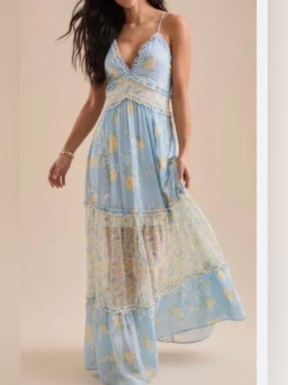 Altar’d State Raine Maxi Dress medium NWT - Picture 2 of 8